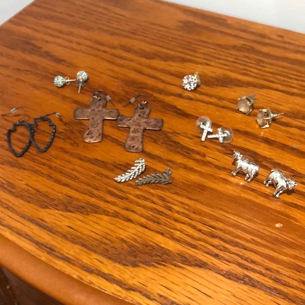 Multiple earrings